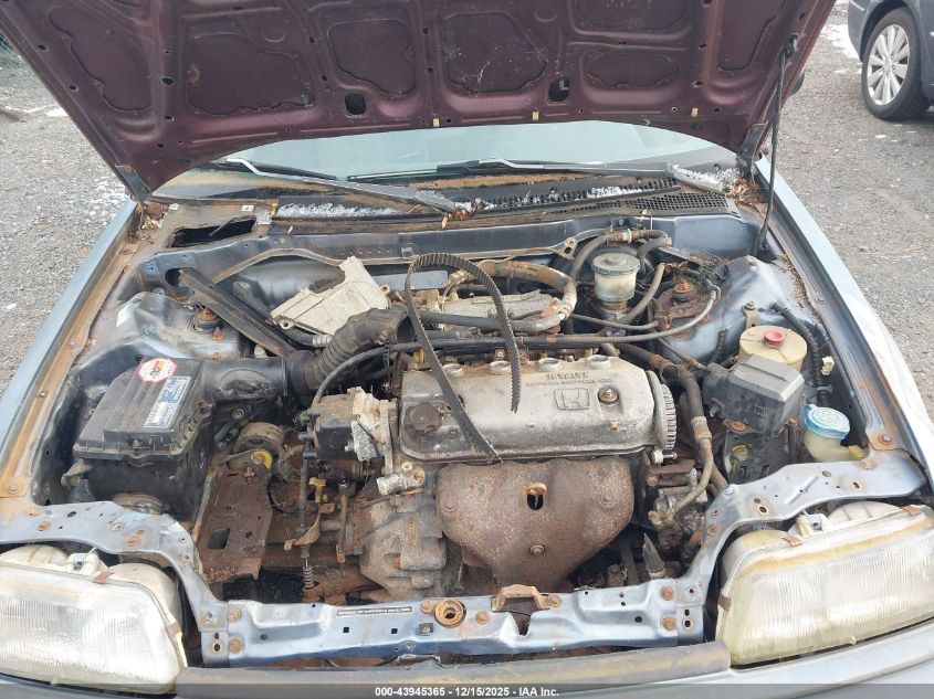 1990 Honda Civic Ex VIN: 1HGED4568LA039871 Lot: 43945365