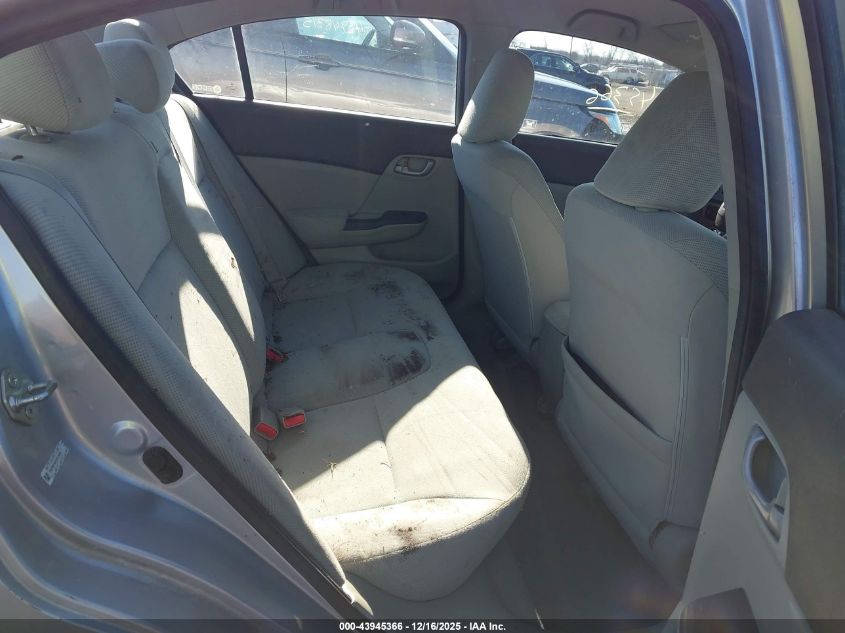 2012 Honda Civic Lx VIN: 19XFB2F55CE077834 Lot: 43945366