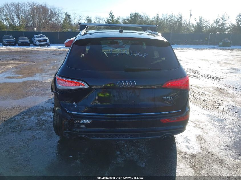 2015 Audi Q5 3.0T Premium Plus VIN: WA1DGAFP9FA077552 Lot: 43945368