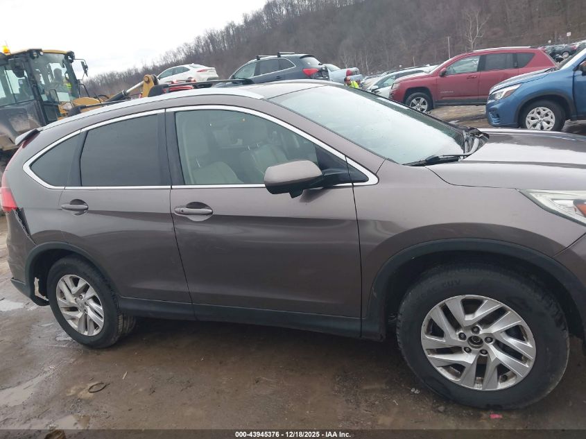 2015 Honda Cr-V Ex-L VIN: 2HKRM4H76FH648121 Lot: 43945376