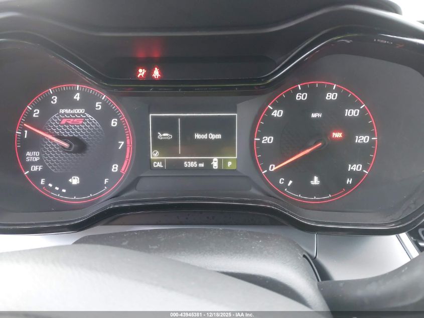 2025 Chevrolet Trax Fwd 1Rs VIN: KL77LGEP0SC041117 Lot: 43945381