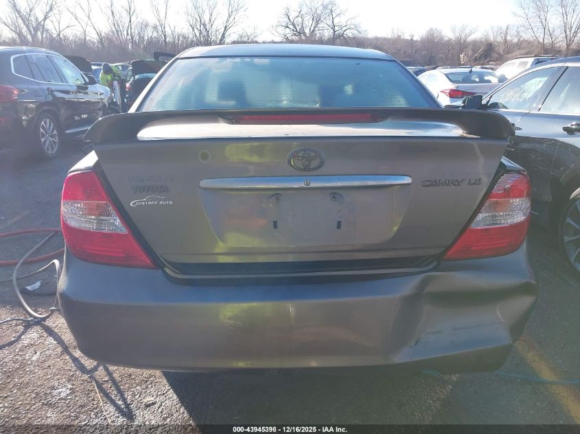 2003 Toyota Camry Le VIN: 4T1BE30K63U725138 Lot: 43945398