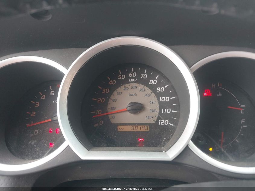 2010 Toyota Tacoma Prerunner VIN: 5TETX4GN9AZ739306 Lot: 43945402