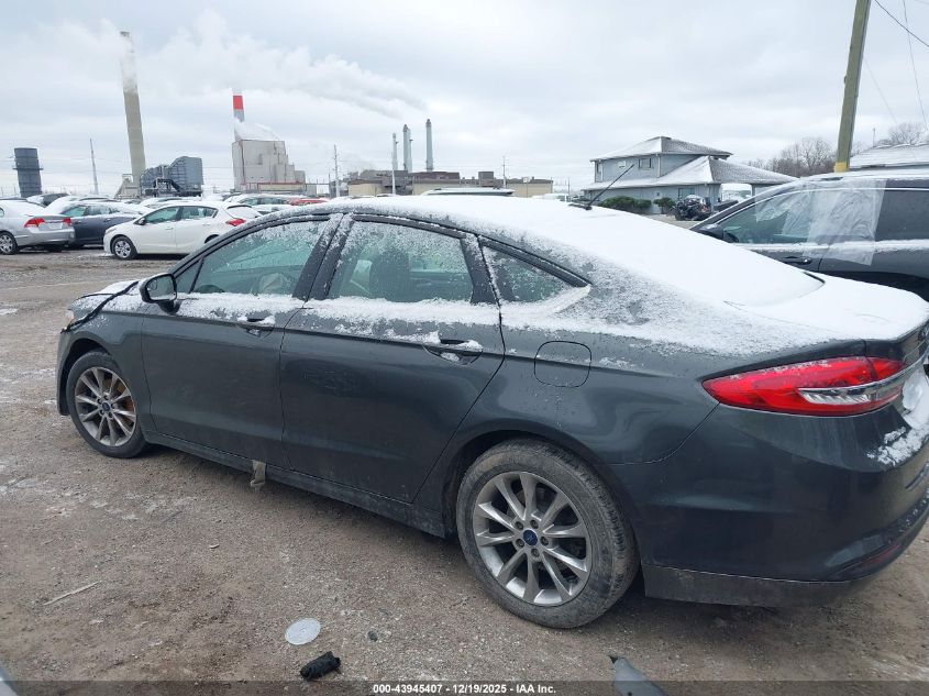 2017 Ford Fusion Se VIN: 3FA6P0HDXHR244124 Lot: 43945407