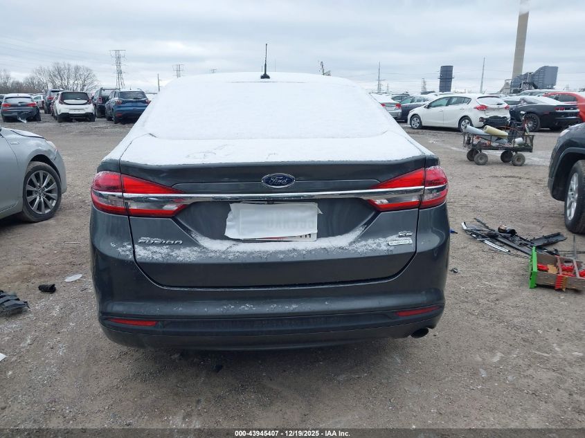 2017 Ford Fusion Se VIN: 3FA6P0HDXHR244124 Lot: 43945407