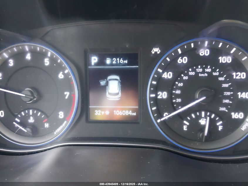 2019 Hyundai Kona Se VIN: KM8K12AA3KU220815 Lot: 43945409