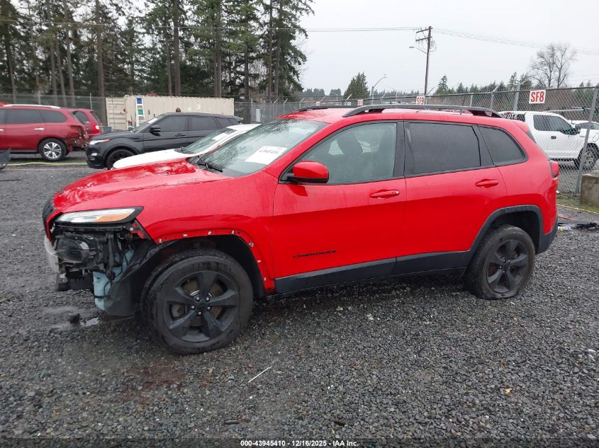 2018 Jeep Cherokee Limited 4X4 VIN: 1C4PJMDB8JD602203 Lot: 43945410