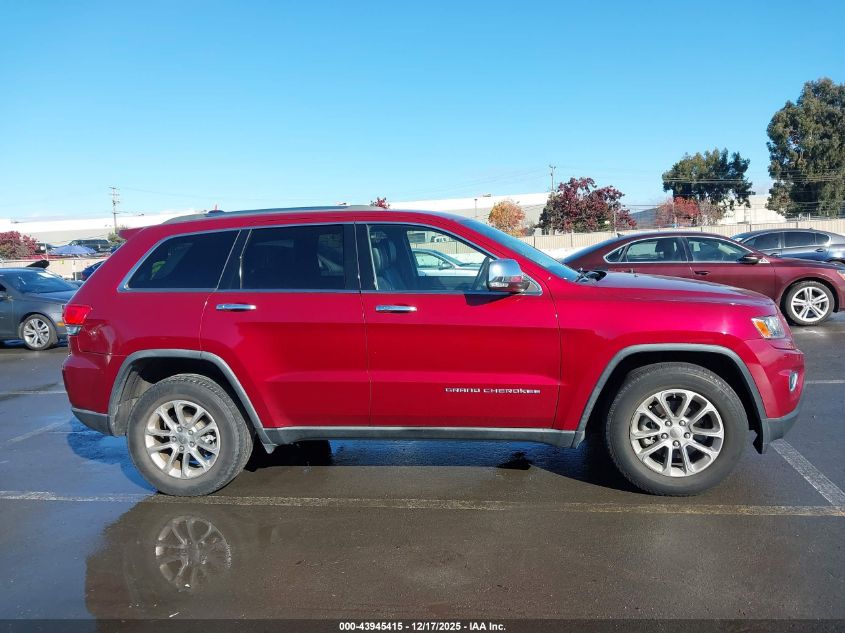 2014 Jeep Grand Cherokee Limited VIN: 1C4RJFBG3EC100844 Lot: 43945415