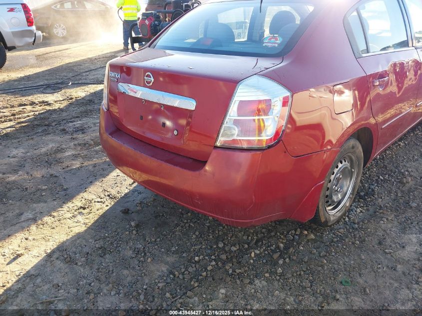 2010 Nissan Sentra 2.0 VIN: 3N1AB6AP2AL619638 Lot: 43945427