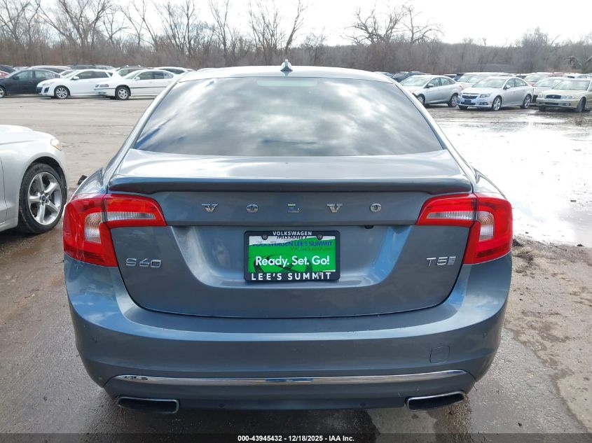 2017 Volvo S60 Inscription T5 Platinum VIN: LYV402HMXHB127115 Lot: 43945432