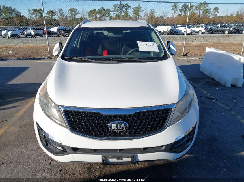 2014 Kia Sportage Lx VIN: KNDPB3AC4E7582704 Lot: 43945441