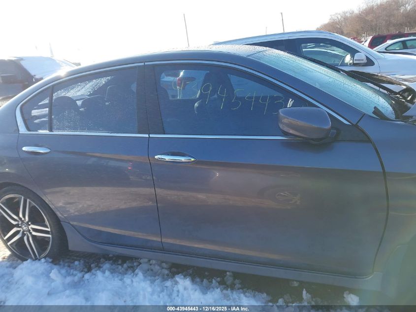 2017 Honda Accord Sport Se VIN: 1HGCR2F10HA187066 Lot: 43945443