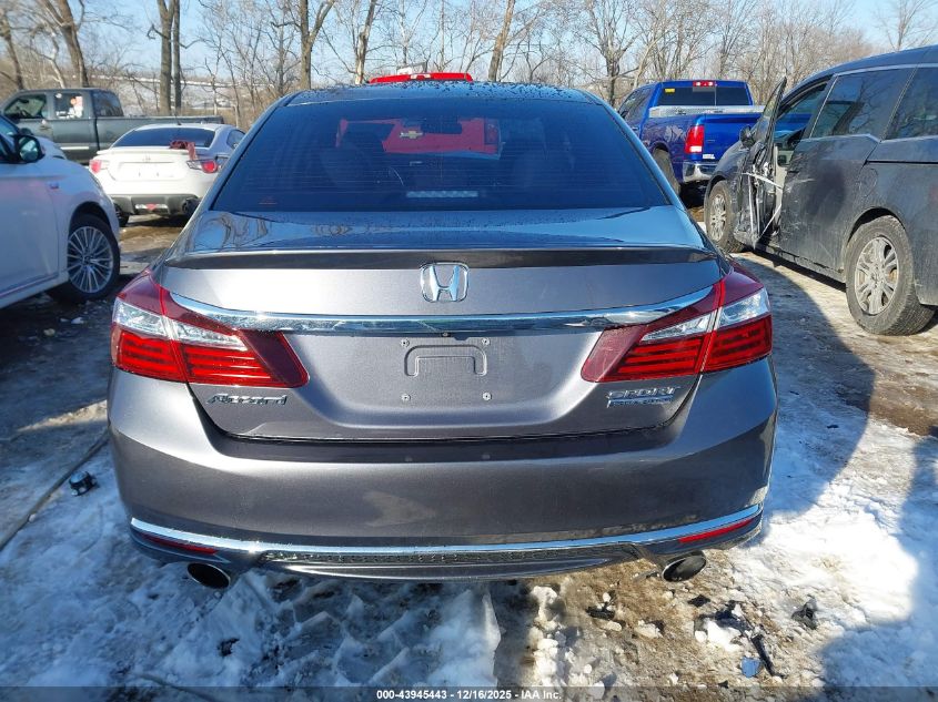 2017 Honda Accord Sport Se VIN: 1HGCR2F10HA187066 Lot: 43945443