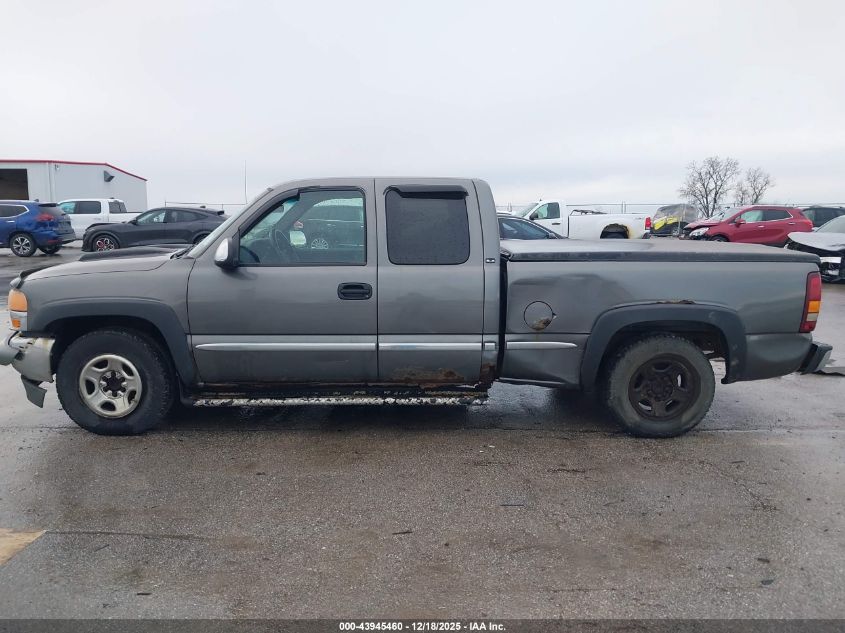 2001 GMC Sierra 1500 Sle VIN: 2GTEC19T711311091 Lot: 43945460