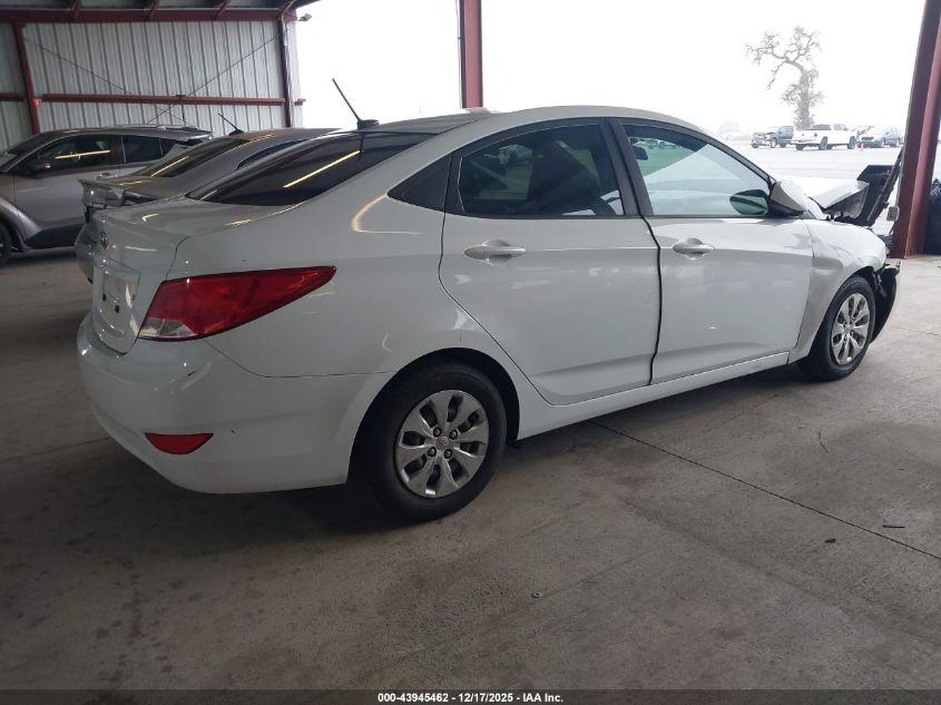 2017 Hyundai Accent Se VIN: KMHCT4AE9HU319323 Lot: 43945462