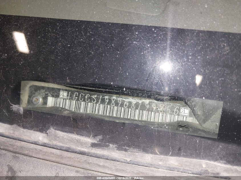 2006 Chevrolet Colorado Work Truck VIN: 1GCCS198968199856 Lot: 43945465