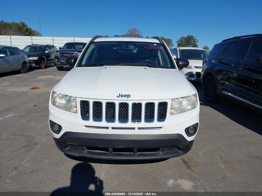 2013 Jeep Compass Latitude VIN: 1C4NJCEB3DD166266 Lot: 43945466