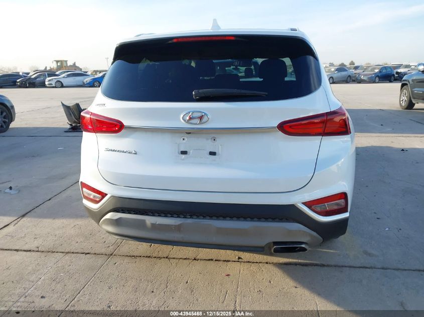 2019 Hyundai Santa Fe Sel VIN: 5NMS33AD8KH002956 Lot: 43945468