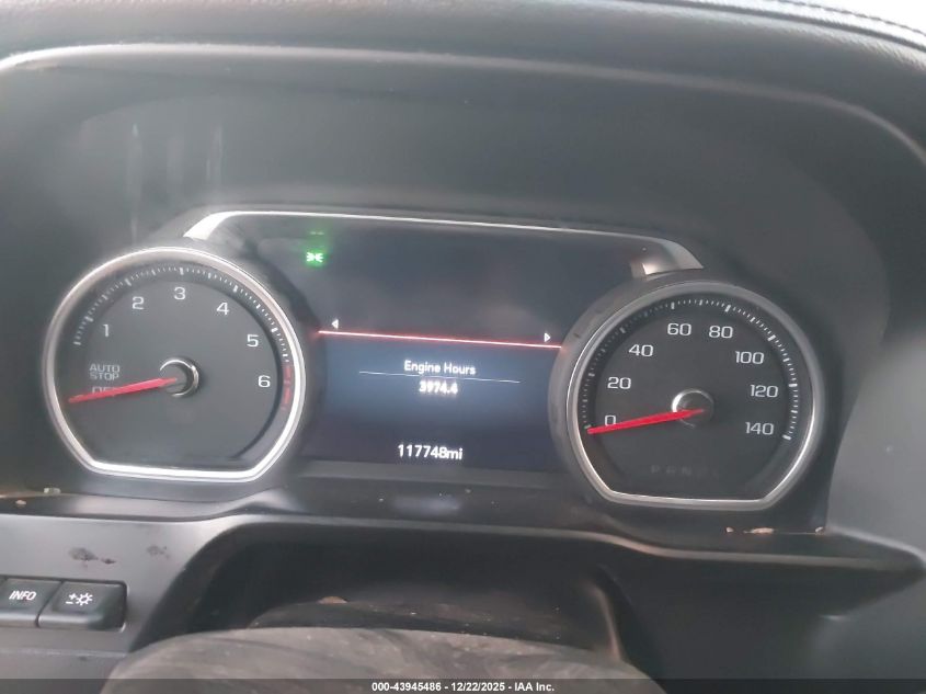 2019 Chevrolet Silverado 1500 Ltz VIN: 1GCUYGED4KZ104486 Lot: 43945486