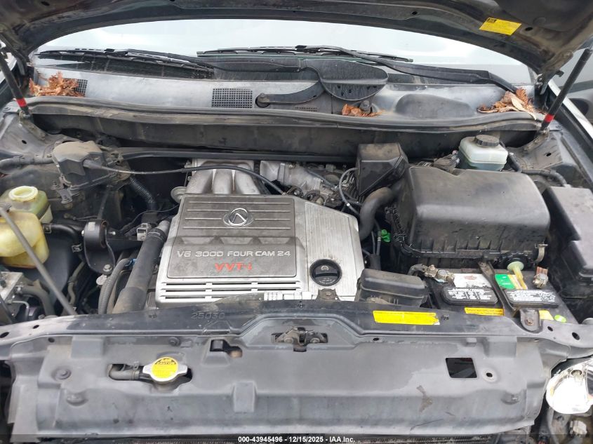 2002 Lexus Rx 300 VIN: JTJHF10U820260964 Lot: 43945496