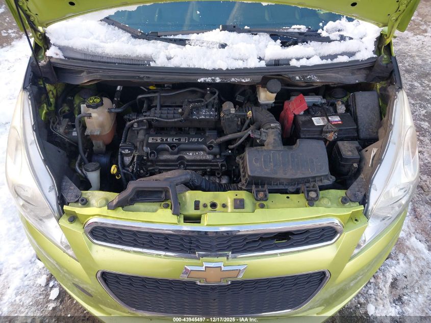 2013 Chevrolet Spark 1Lt Auto VIN: KL8CD6S92DC504790 Lot: 43945497