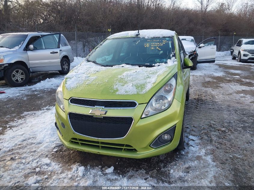2013 Chevrolet Spark 1Lt Auto VIN: KL8CD6S92DC504790 Lot: 43945497