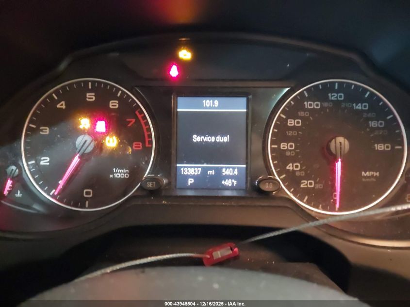 2012 Audi Q5 2.0T Premium VIN: WA1LFAFP8CA059599 Lot: 43945504