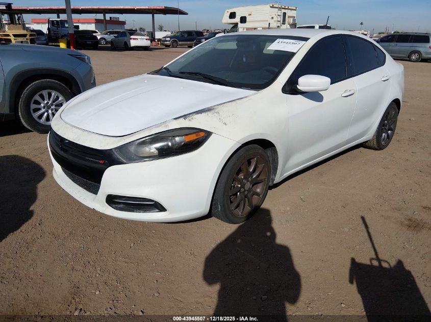 2016 Dodge Dart Se VIN: 1C3CDFAA5GD518267 Lot: 43945507