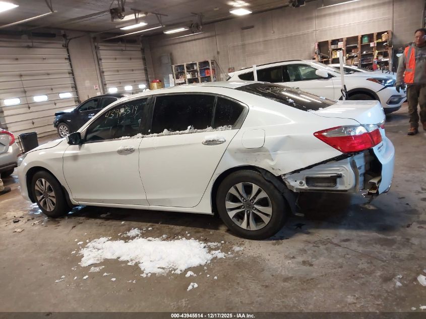 2014 Honda Accord Lx VIN: 1HGCR2F39EA251795 Lot: 43945514