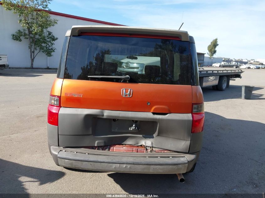2003 Honda Element Ex VIN: 5J6YH285X3L017120 Lot: 43945530