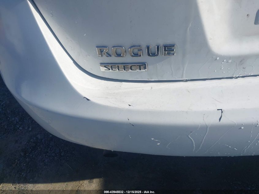 2015 Nissan Rogue Select S VIN: JN8AS5MT7FW669182 Lot: 43945532