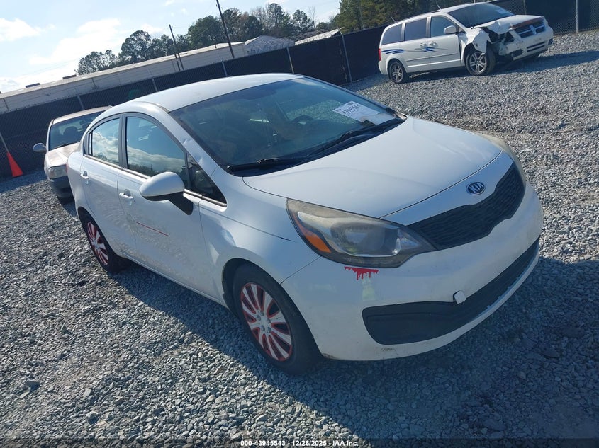 KNADM4A34E6377857 2014 Kia Rio Lx auction photo 1