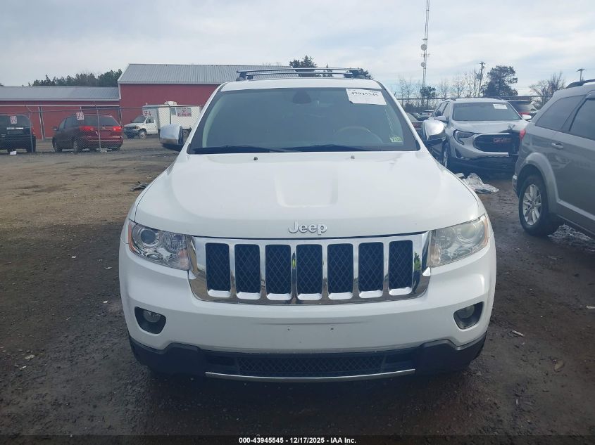 2013 Jeep Grand Cherokee Overland VIN: 1C4RJFCT2DC544288 Lot: 43945545
