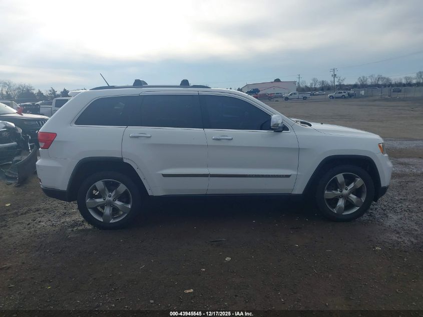 2013 Jeep Grand Cherokee Overland VIN: 1C4RJFCT2DC544288 Lot: 43945545