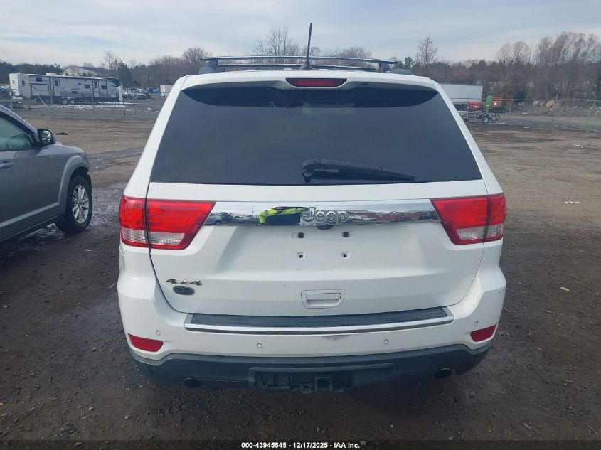 2013 Jeep Grand Cherokee Overland VIN: 1C4RJFCT2DC544288 Lot: 43945545