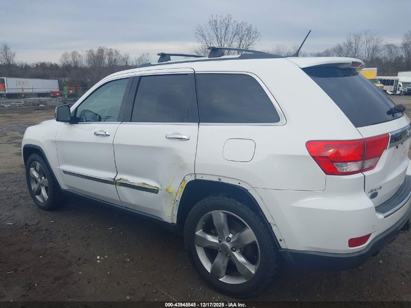 2013 Jeep Grand Cherokee Overland VIN: 1C4RJFCT2DC544288 Lot: 43945545