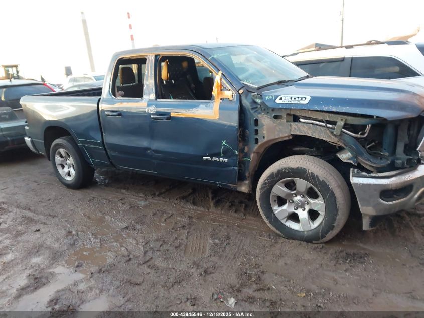 2021 Ram 1500 Big Horn 4X4 6'4 Box VIN: 1C6SRFBT8MN618689 Lot: 43945546