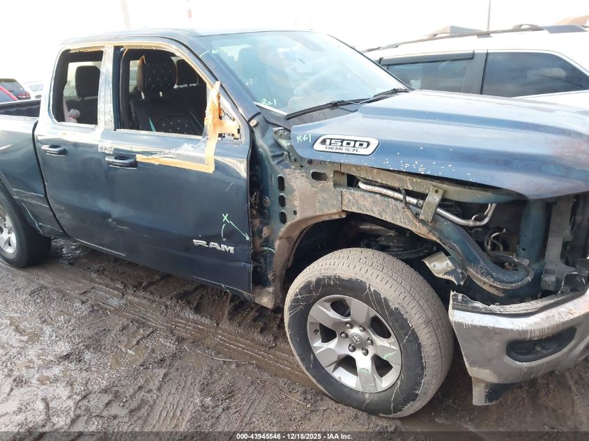 2021 Ram 1500 Big Horn 4X4 6'4 Box VIN: 1C6SRFBT8MN618689 Lot: 43945546