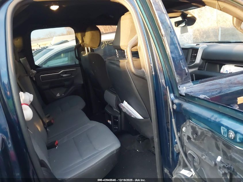 2021 Ram 1500 Big Horn 4X4 6'4 Box VIN: 1C6SRFBT8MN618689 Lot: 43945546