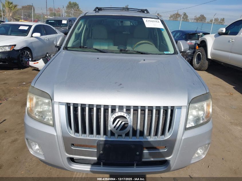 2009 Mercury Mariner Hybrid VIN: 4M2CU293X9KJ20913 Lot: 43945564