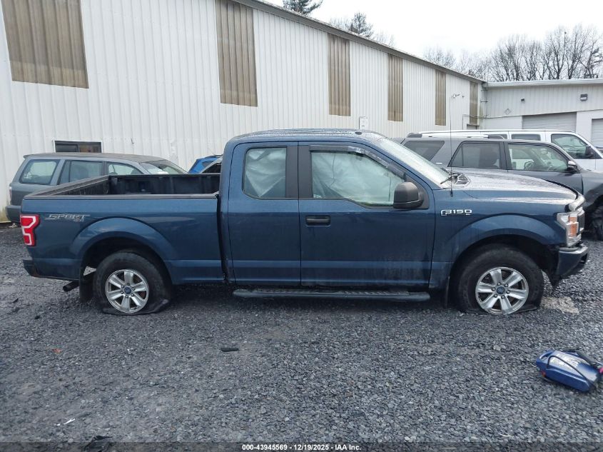 2018 Ford F-150 Xl VIN: 1FTEX1EP8JFE53598 Lot: 43945569