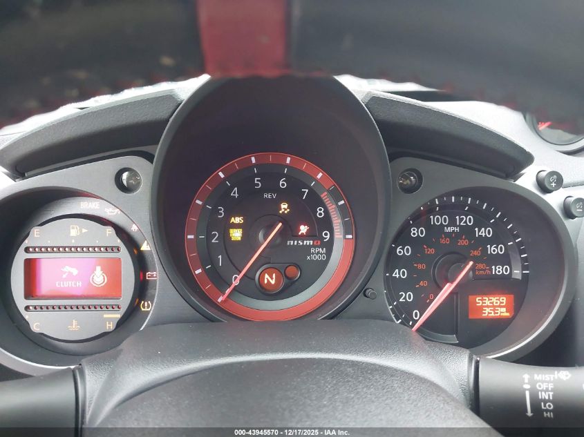 2017 Nissan 370Z Nismo Tech VIN: JN1AZ4EH3HM952790 Lot: 43945570