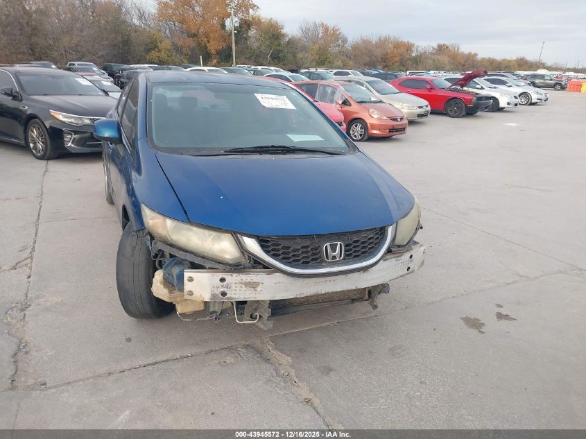 2013 Honda Civic Lx VIN: 2HGFB2F59DH562081 Lot: 43945572