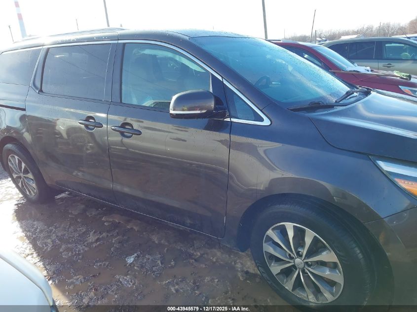 2016 Kia Sedona Sx VIN: KNDMC5C15G6125559 Lot: 43945579