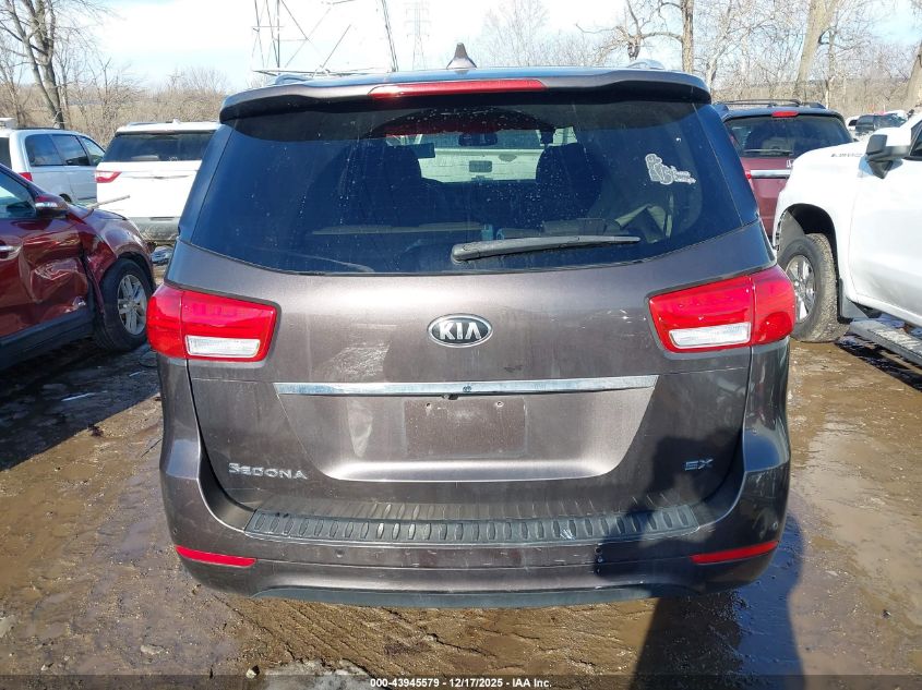 2016 Kia Sedona Sx VIN: KNDMC5C15G6125559 Lot: 43945579