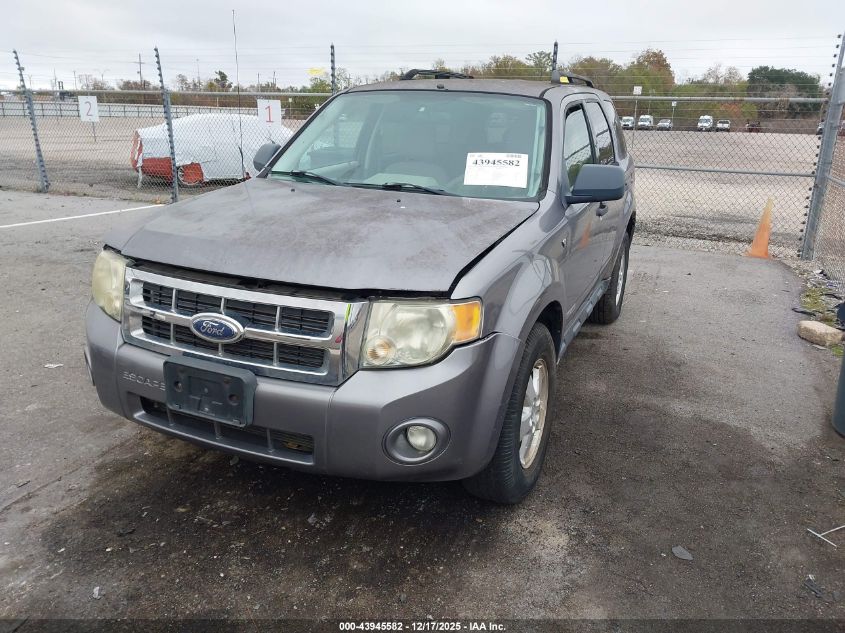 2008 Ford Escape Xlt VIN: 1FMCU931X8KB58836 Lot: 43945582