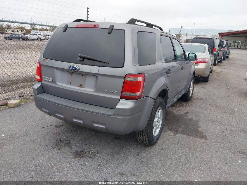 2008 Ford Escape Xlt VIN: 1FMCU931X8KB58836 Lot: 43945582