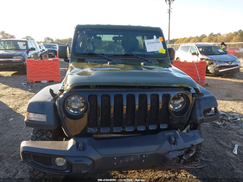 2023 Jeep Wrangler 4-Door Willys 4X4 VIN: 1C4HJXDM1PW600765 Lot: 43945590