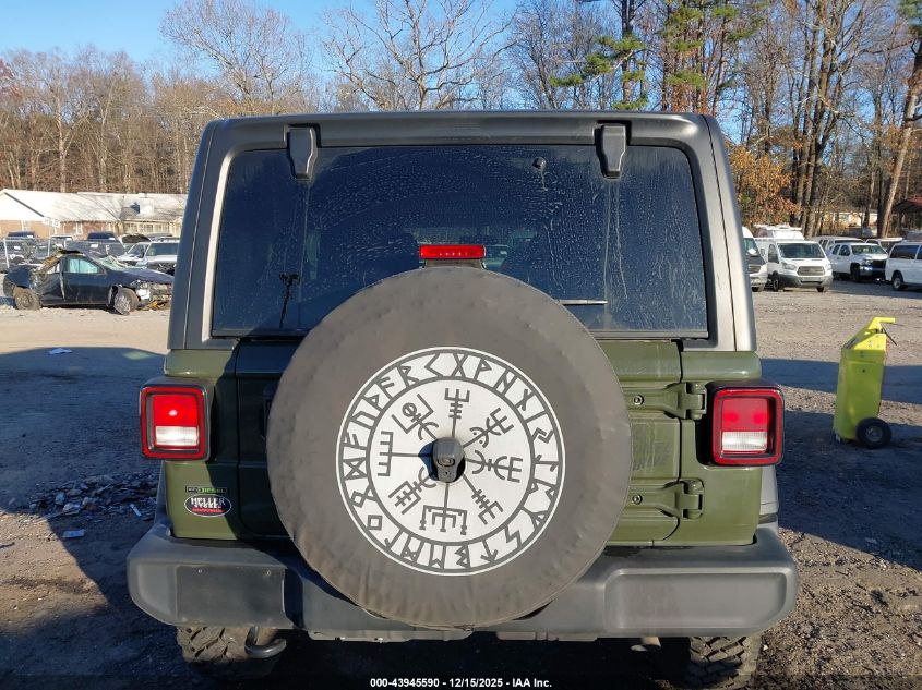 2023 Jeep Wrangler 4-Door Willys 4X4 VIN: 1C4HJXDM1PW600765 Lot: 43945590