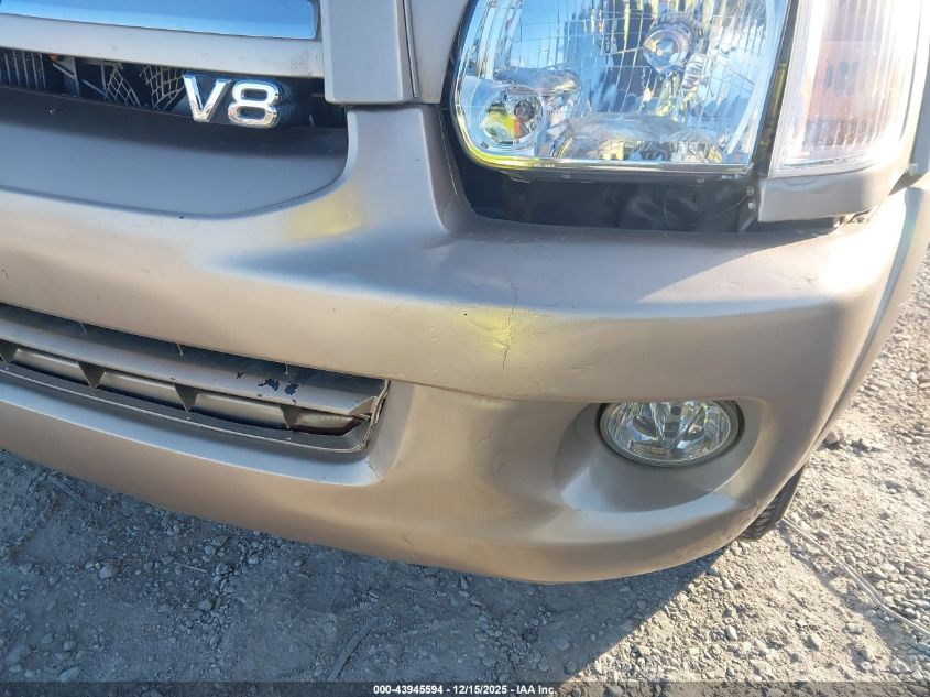 2006 Toyota Sequoia Sr5 V8 VIN: 5TDZT34A66S271878 Lot: 43945594